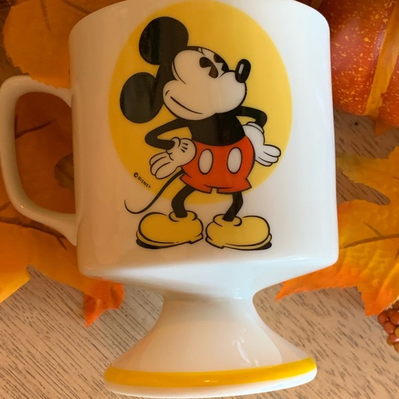Vintage MICKEY MOUSE coffee mug cup with handle - Picture 2 of 5